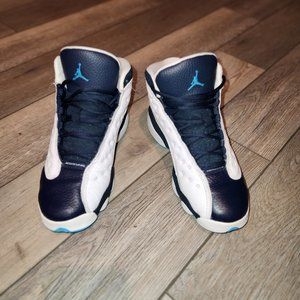 Jordan 13 Retro Powder Blue Obaidian big boys